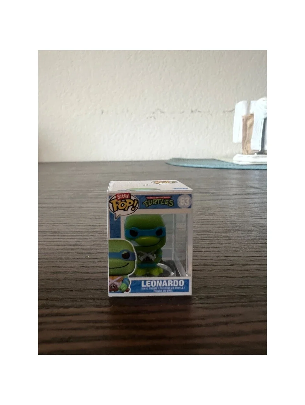 Bitty Leonardo 1-Inch Funko Pop #63 TMNT Teenage Mutant Ninja Turtles Cartoons